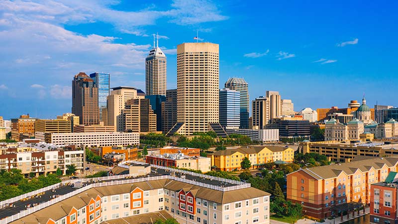 Indianapolis, Indiana skyline