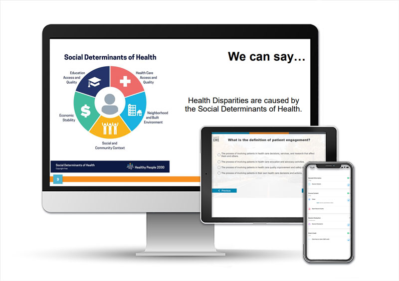 Health Equity for EveryONE: Comprehensive on multiple screens