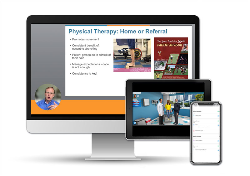 Musculoskeletal and Sports Care Edition 11 education on multiple screens