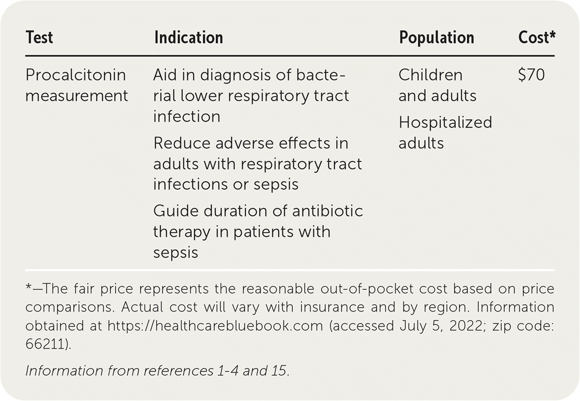 Procalcitonin For Diagnosis Risk Assessment And Prognosis Of 