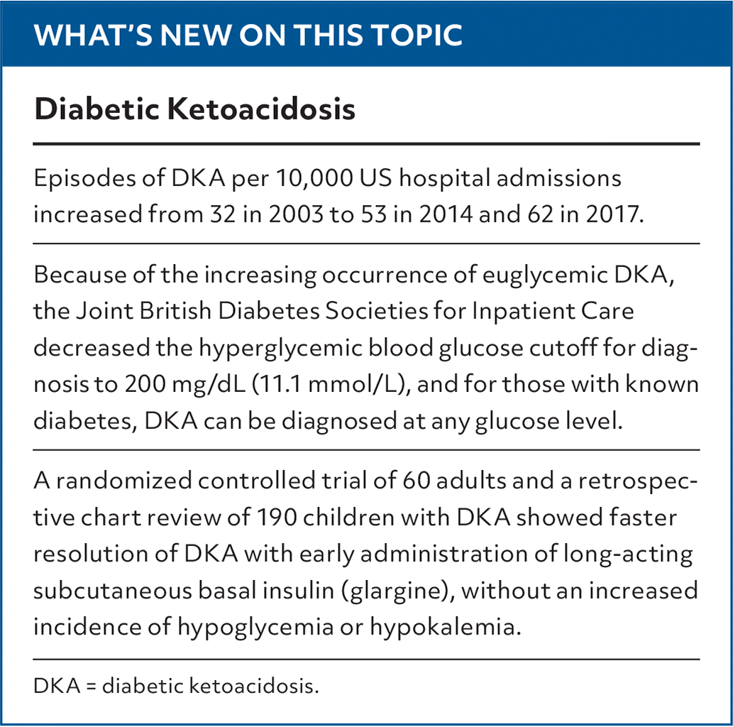 Diabetic Ketoacidosis Evaluation and Treatment   AAFP