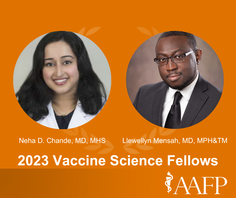 Aafp Announces 2023 Vaccine Science Fellows To Advance Public Health Aafp 7008